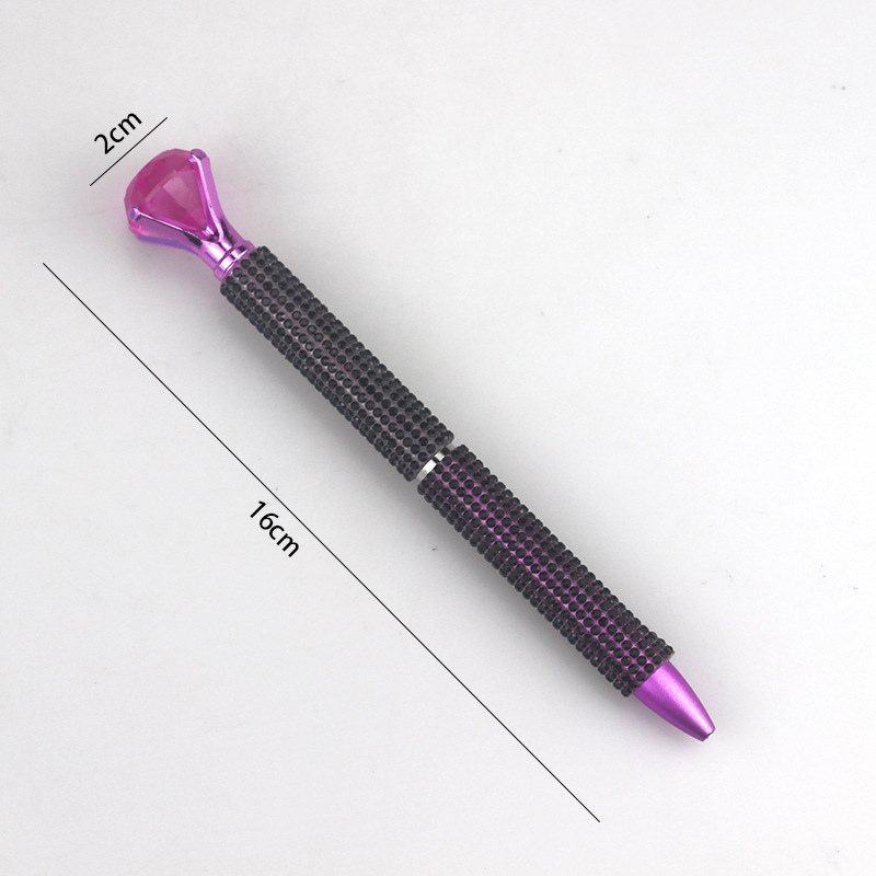 Rhinestone Pens with Faceted Top