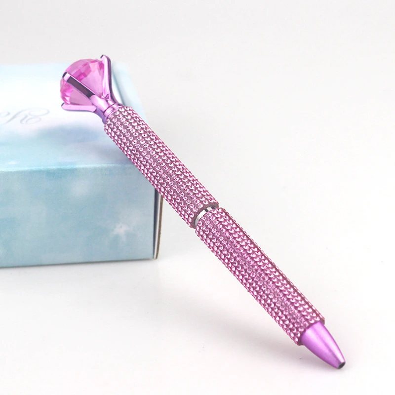 Rhinestone Pens with Faceted Top
