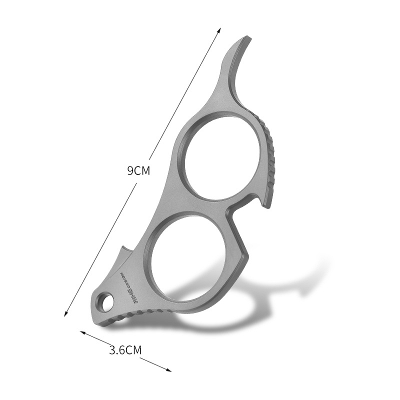 TC4 Titanium Alloy Mini Pry Bar with Bottle Opener