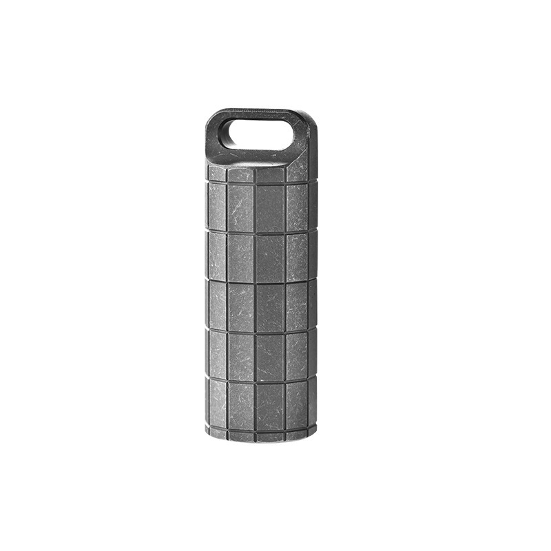 Titanium Alloy Pill Storage Capsule