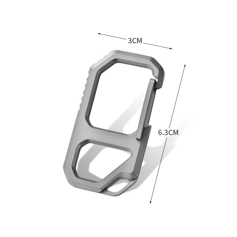 Titanium Alloy Multi-Level Keyring Clip