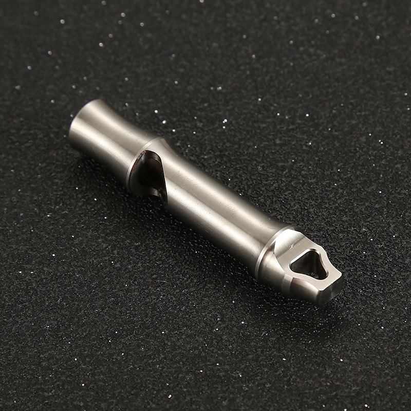Single-Tube Metal Whistle