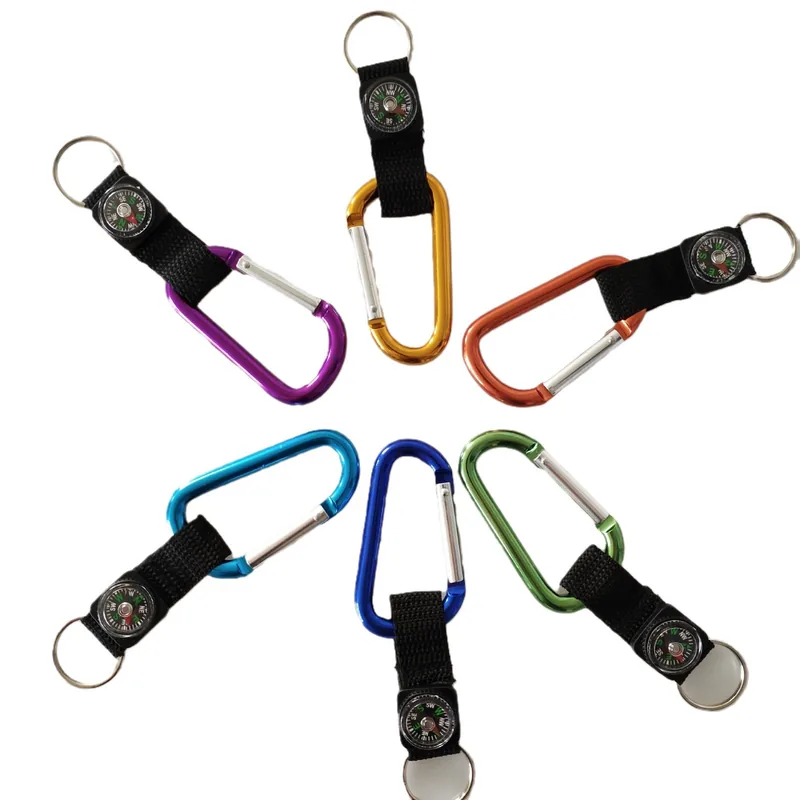 Photographed compass accessory clip color range