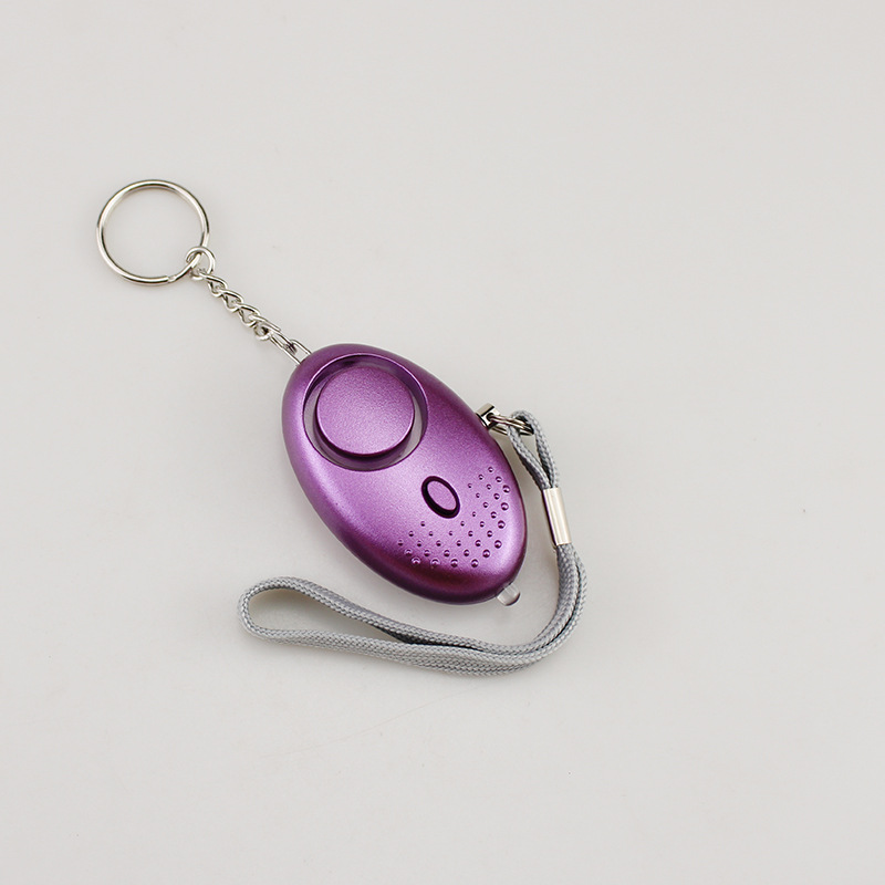 Personal Sound Alarm Keyrings with Flashlight