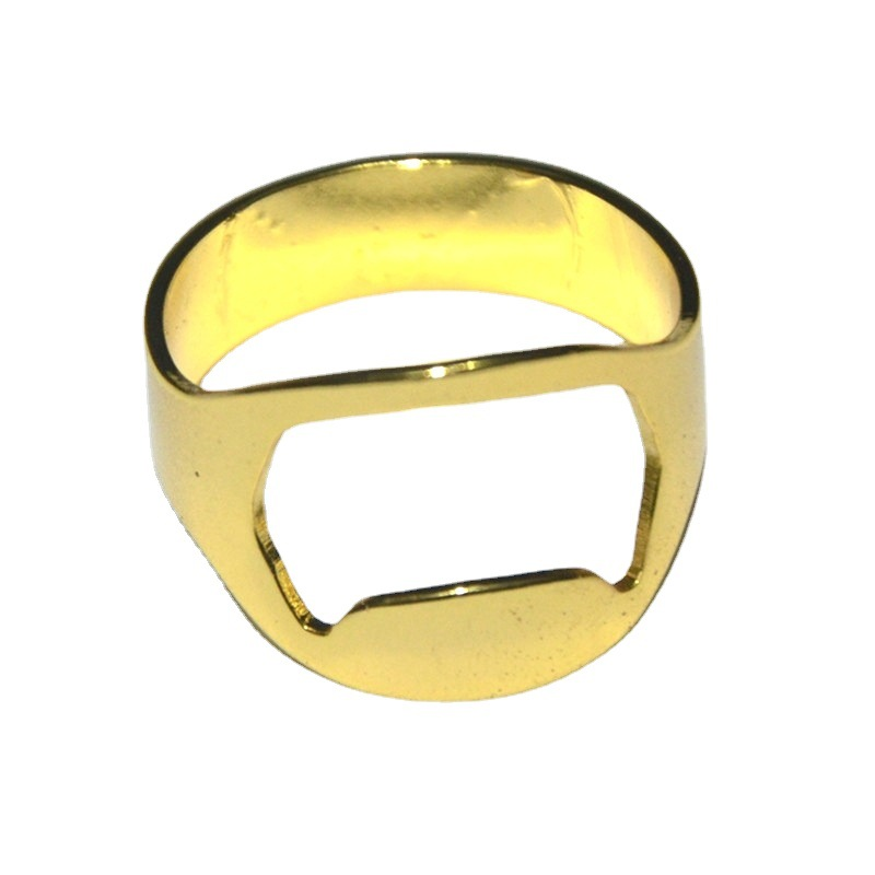 Stainless-Steel Ring Bottle Opener