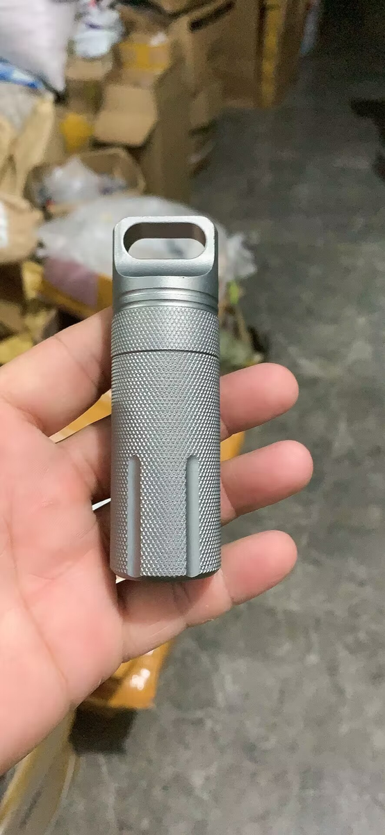 Large Aluminum Alloy Storage Capsule
