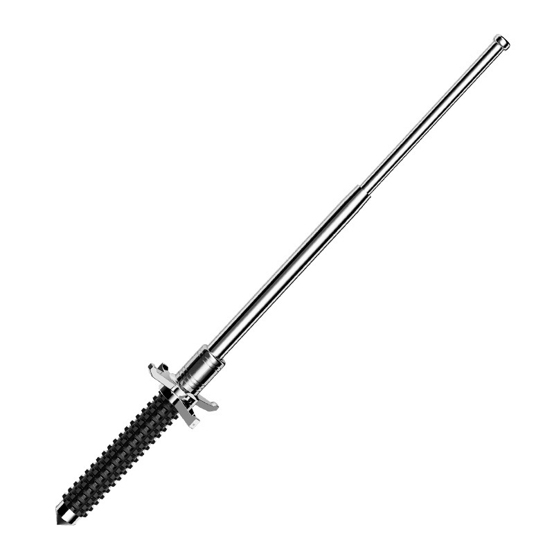 Alloy Steel Three-Section Telescopic Baton