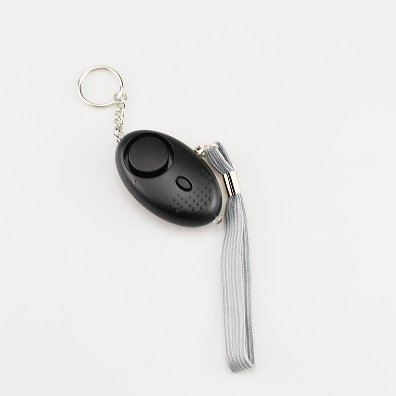 Personal Sound Alarm Keyrings with Flashlight