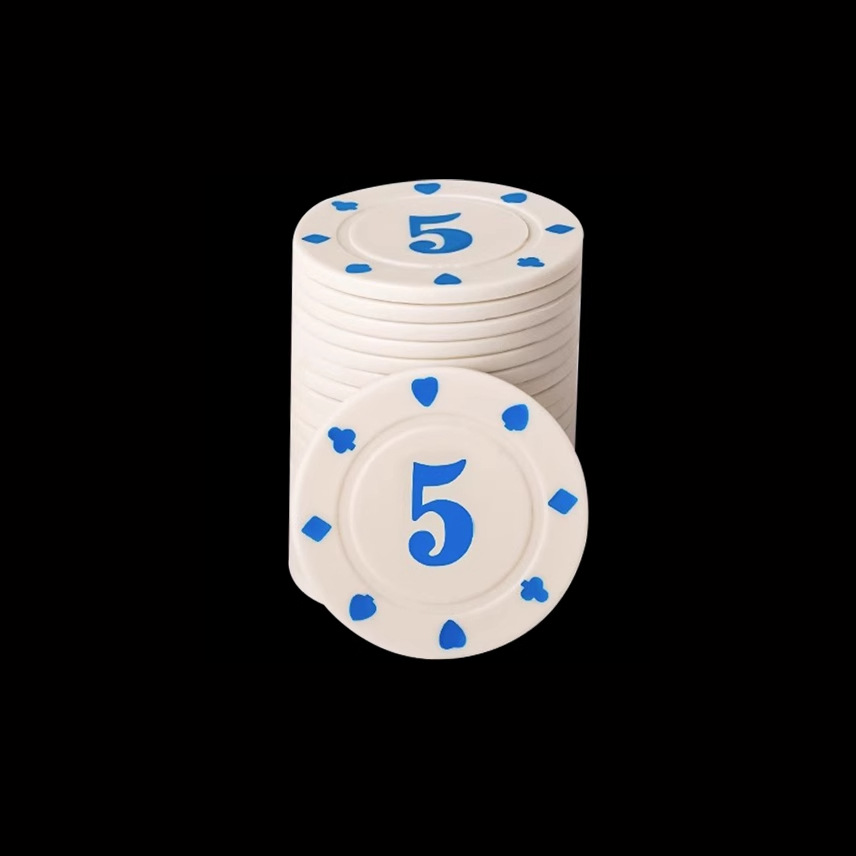 40 mm Poker Chips, 20-Piece Packs