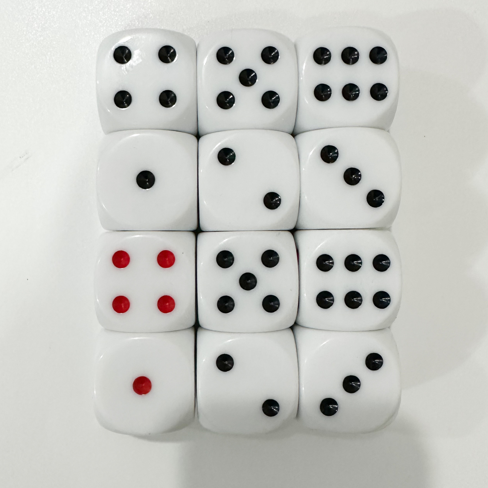 30 mm Acrylic Dice with Rounded Corners